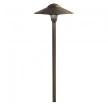 Kichler 15310CBR - 8" Dome Path Light Centennial Brass