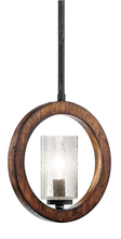 Kichler 43189AUB - Grand Bank 1 Light Convertible Mini Pendant Auburn Stain