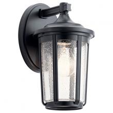Kichler 49892BK - Fairfield 11 inch 1 Light Wall Light in Black