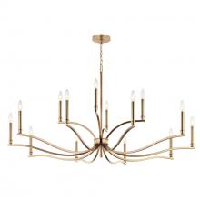 Kichler 52698CPZ - Chandelier 14Lt