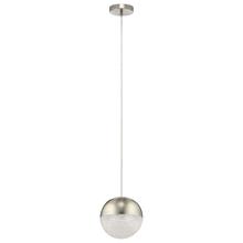 Kichler 83956 - Moonlit 7.75" 1 Light LED Mini Pendant Brushed Nickel