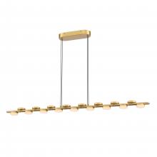 SDQ Lighting PD30850BG - Chandelier Paint Gold 3200 lm LED