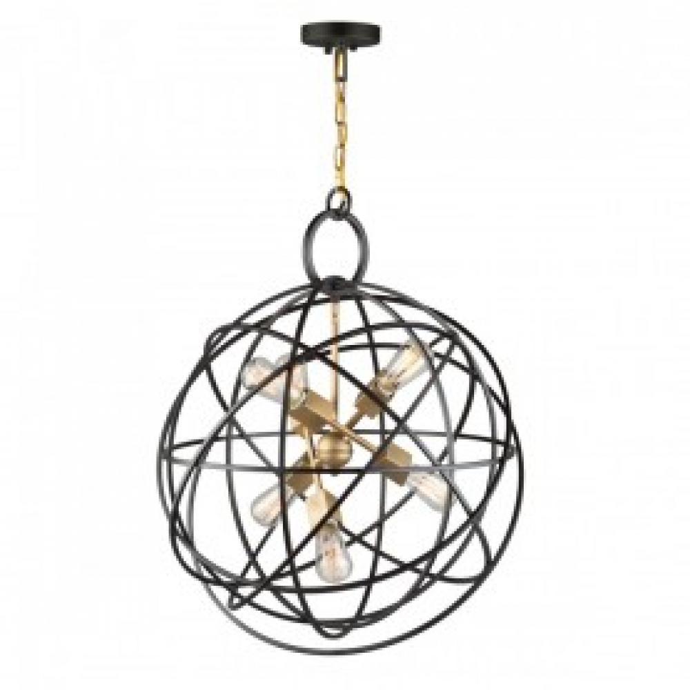 Orbit 6-Light Chandelier
