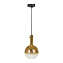 Artcraft AC6830GD - Alexis Collection 1-Light Pendant Gold