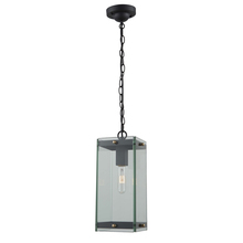 Artcraft AC8135BK - Bradgate 1-Light Outdoor Pendant