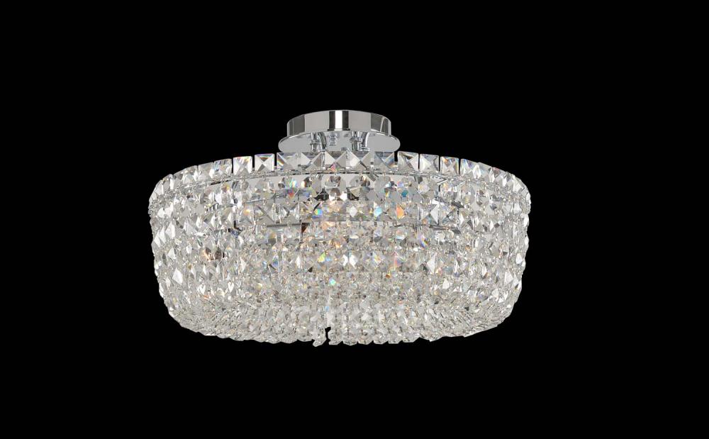 Cesano 18 Inch Semi Flush Mount