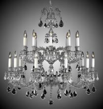 American Brass & Crystal CH2009-A-01G-PI - 10+10 Light Finisterra Chandelier