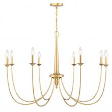 Savoy House 1-1202-8-186 - Stonecrest 8-Light Chandelier in French Gold