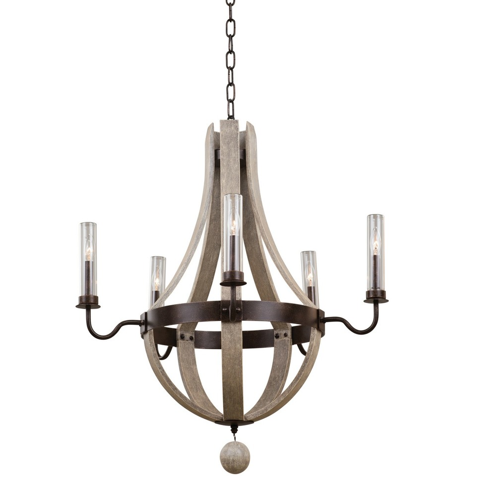 Harper 5 Light Outdoor Chandelier