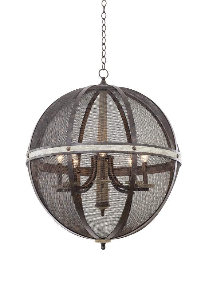 Coronado 8 Light Oval Chandelier