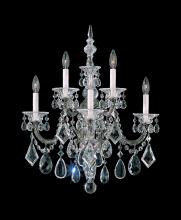 Schonbek 1870 5003-22R - La Scala 5 Light 120V Wall Sconce in Heirloom Gold with Radiance Crystal