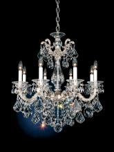 Schonbek 1870 5073-23R - La Scala 8 Light 120V Chandelier in Etruscan Gold with Radiance Crystal