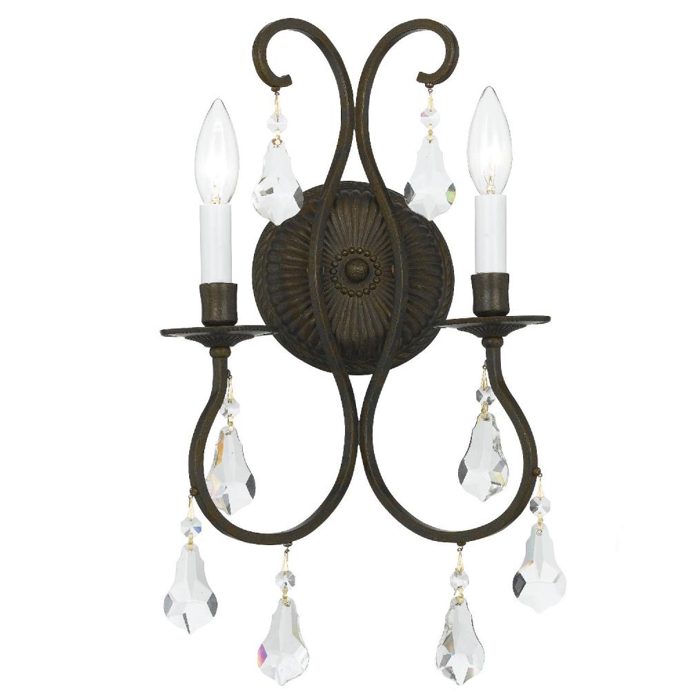 Ashton 2 Light English Bronze Sconce