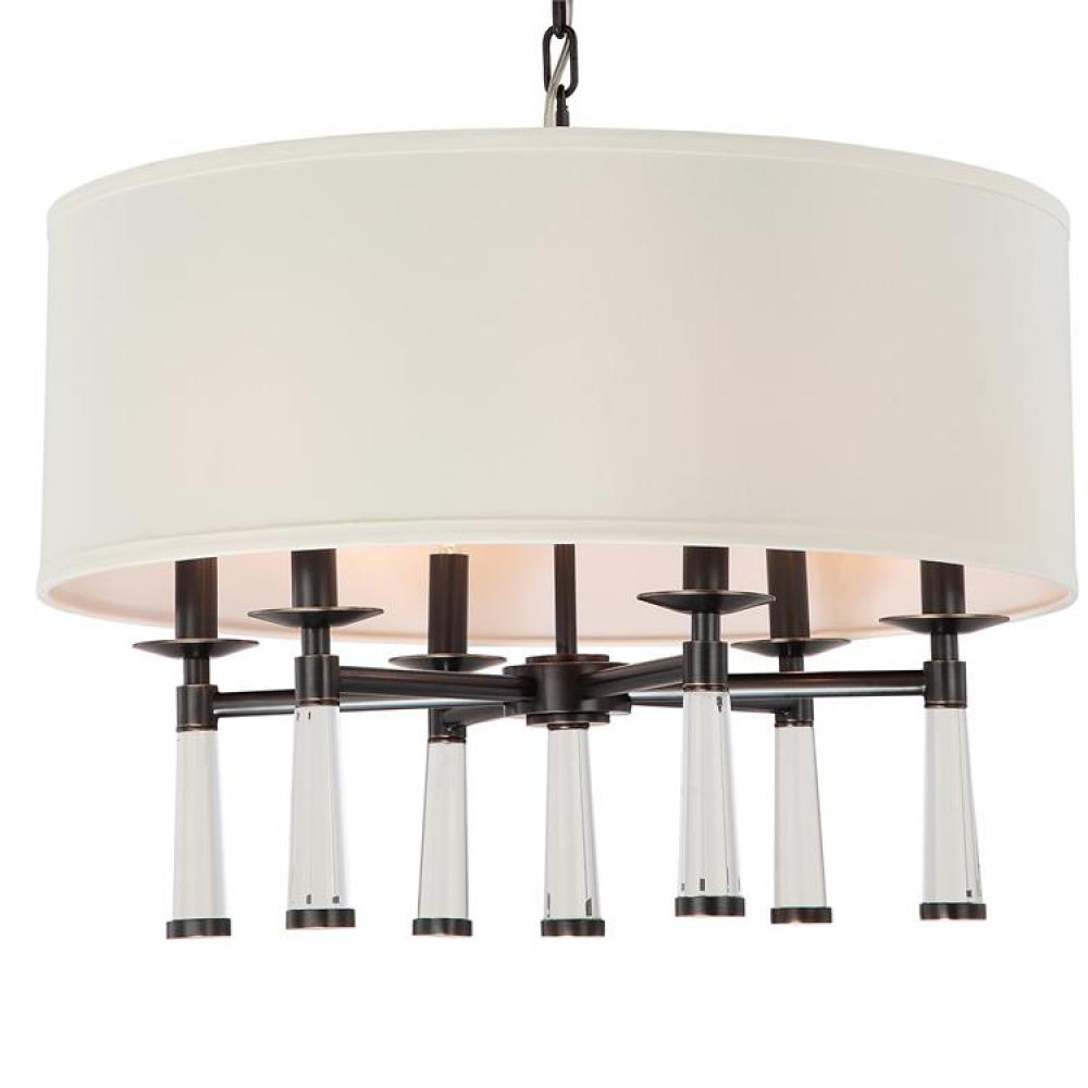 Baxter 6 Light Oil Rubbed Bronze Chandelier