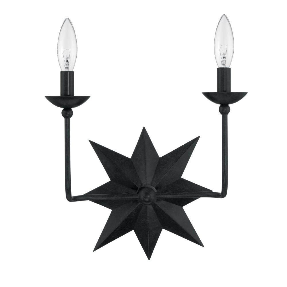Astro 13'' Black Sconce