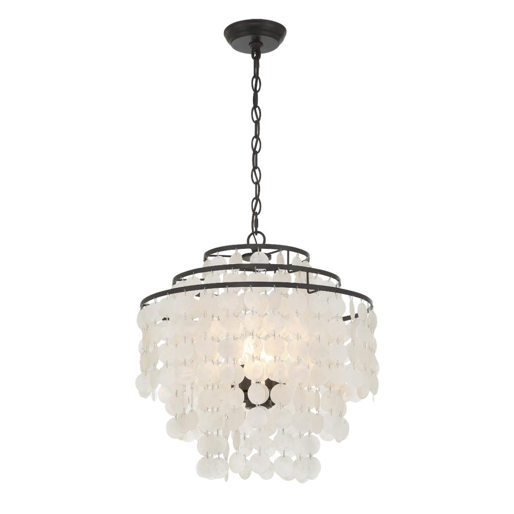 Brielle 18'' Dark Bronze Chandelier
