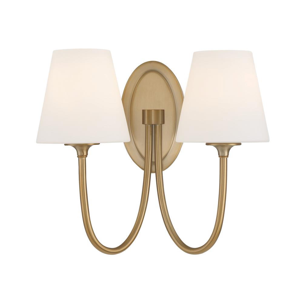 Juno 15'' Vibrant Gold Sconce