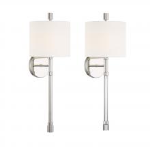 Crystorama RAC-A3501-PN - 1 Light Polished Nickel Wall Sconce