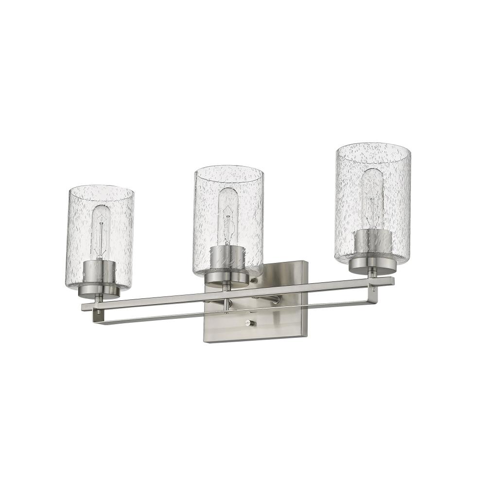 Orella 3-Light Satin Nickel Sconce