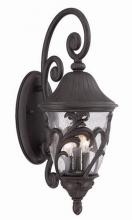 Acclaim Lighting 39212BC - Capri Collection Wall Lantern 3-Light Outdoor Black Coral Light Fixture