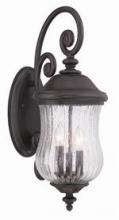 Acclaim Lighting 39712BC - Bellagio Collection Wall Lantern 3-Light Outdoor Black Coral Light Fixture