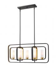 Z-Lite 6000-5L-BZGD - 5 Light Linear Chandelier