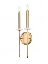 Z-Lite 6100-2S-MGLD - 2 Light Wall Sconce