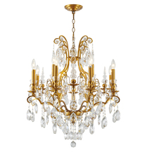 Bethel International BET65 - Chandelier Antique Brass