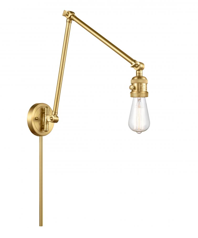 Bare Bulb Swing Arm With Switch