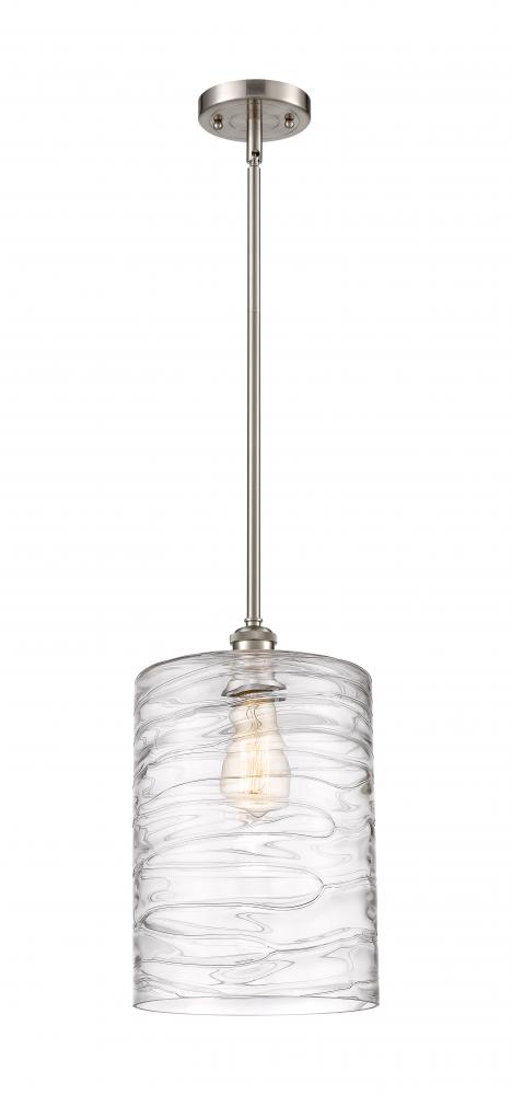 Cobbleskill - 1 Light - 9 inch - Brushed Satin Nickel - Mini Pendant