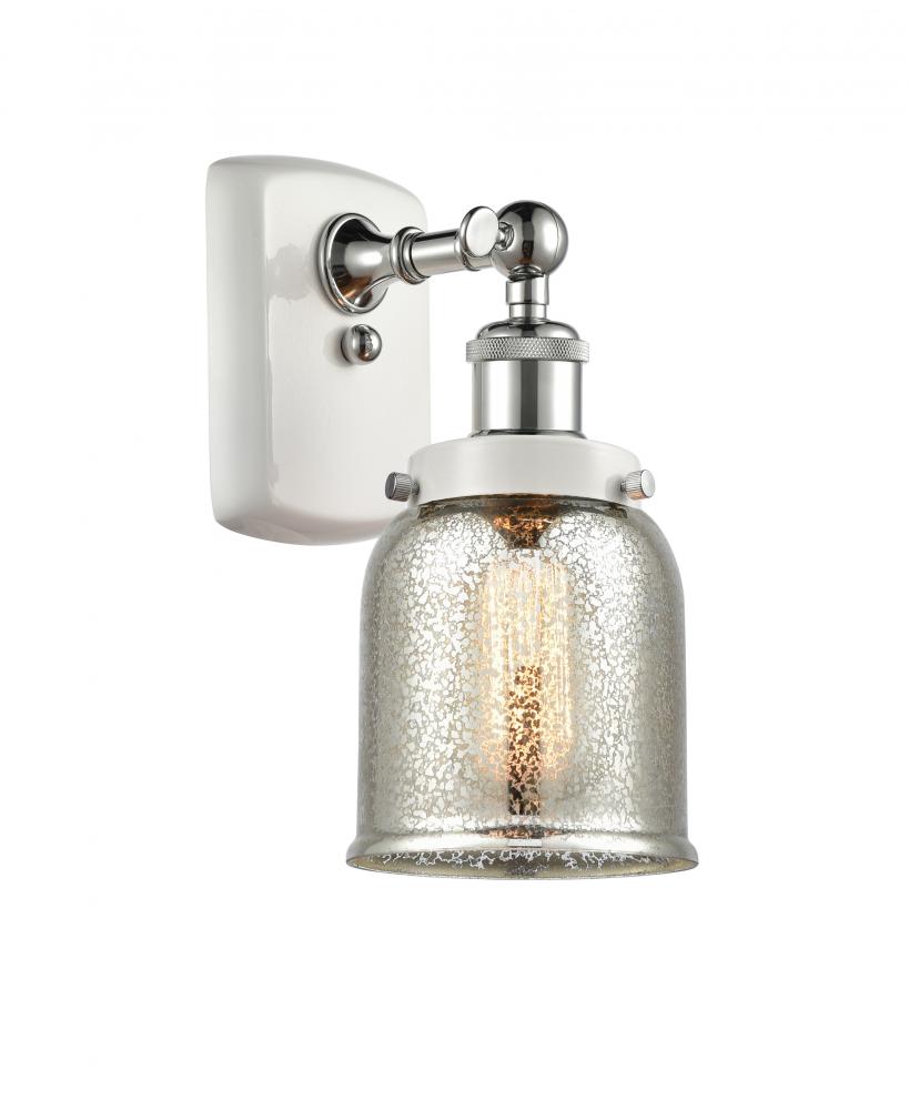 Bell - 1 Light - 5 inch - White Polished Chrome - Sconce