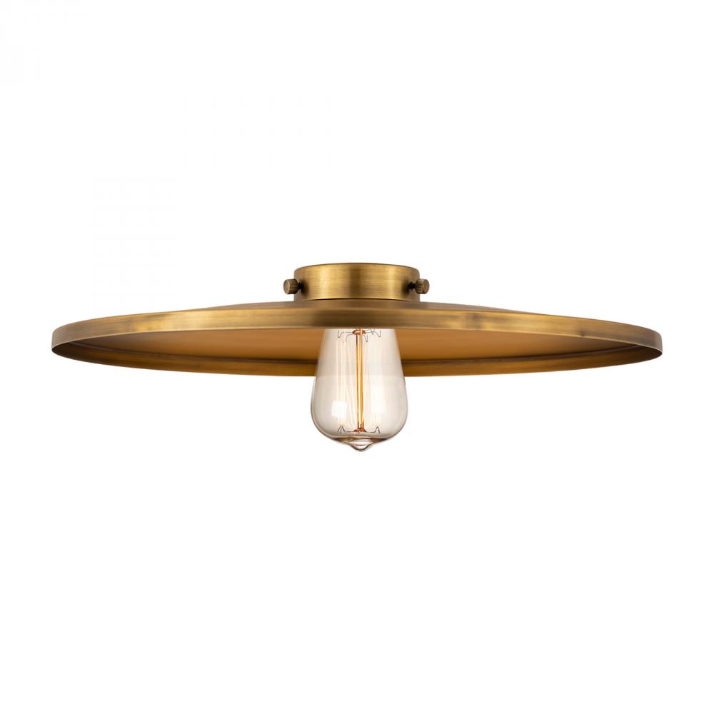 Appalachian Light 16 inch Brushed Brass Metal Shade