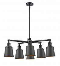 Innovations Lighting 207-6CR-OB-M9-OB - Addison 6 Light Chandelier