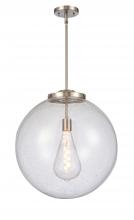 Innovations Lighting 221-1S-SN-G204-18-LED - Beacon - 1 Light - 18 inch - Brushed Satin Nickel - Stem Hung - Pendant