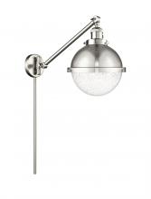 Innovations Lighting 237-SN-HFS-84-SN-LED - Hampden - 1 Light - 9 inch - Brushed Satin Nickel -Adjustable Swing Arm