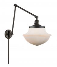 Innovations Lighting 238-OB-G541 - Oxford - 1 Light - 12 inch - Oil Rubbed Bronze -Adjustable Swing Arm