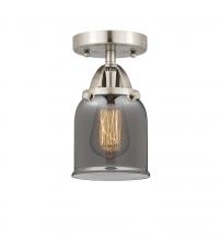 Innovations Lighting 288-1C-SN-G53-LED - Bell - 1 Light - 5 inch - Brushed Satin Nickel - Semi-Flush Mount