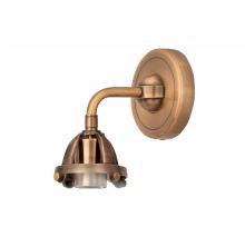 Innovations Lighting 288-1W-AC - Nouveau 2 - 1 Light - 7 inch - Antique Copper - Sconce