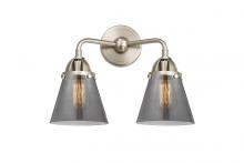 Innovations Lighting 288-2W-SN-G63-LED - Cone - 2 Light - 14 inch - Brushed Satin Nickel - Bath Vanity Light