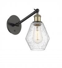 Innovations Lighting 317-1W-BAB-G654-6-LED - Cindyrella - 1 Light - 6 inch - Black Antique Brass - Adjustable Sconce