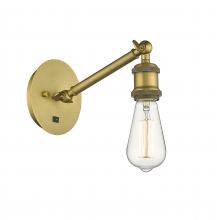 Innovations Lighting 317-1W-BB - Belfast - 1 Light - 5 inch - Brushed Brass - Adjustable Sconce