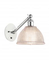 Innovations Lighting 317-1W-WPC-G422-LED - Arietta - 1 Light - 8 inch - White Polished Chrome - Adjustable Sconce
