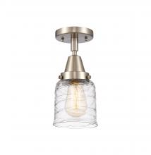 Innovations Lighting 447-1C-SN-G513-LED - Bell - 1 Light - 5 inch - Brushed Satin Nickel - Semi-Flush Mount