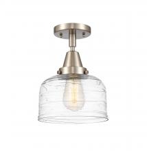 Innovations Lighting 447-1C-SN-G713-LED - Bell - 1 Light - 8 inch - Brushed Satin Nickel - Semi-Flush Mount