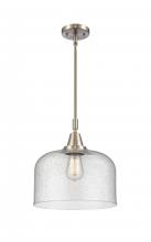 Innovations Lighting 447-1S-SN-G74-L-LED - Bell - 1 Light - 12 inch - Brushed Satin Nickel - Mini Pendant