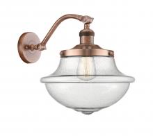 Innovations Lighting 515-1W-AC-G544 - Oxford - 1 Light - 8 inch - Antique Copper - Adjustable Sconce