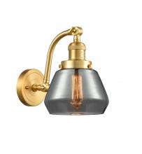 Innovations Lighting 515-1W-SG-G173-LED - Fulton - 1 Light - 7 inch - Satin Gold - Sconce