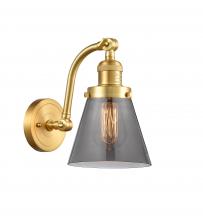 Innovations Lighting 515-1W-SG-G63-LED - Cone - 1 Light - 7 inch - Satin Gold - Adjustable Sconce