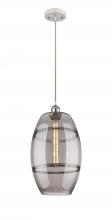 Innovations Lighting 516-1P-WPC-G557-10SM - Vaz - 1 Light - 10 inch - White Polished Chrome - Cord hung - Mini Pendant