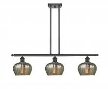 Innovations Lighting 516-3I-OB-G96 - Fenton - 3 Light - 36 inch - Oil Rubbed Bronze - Cord hung - Island Light